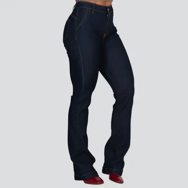 Calça Feminina Jeans Flare .BK32012