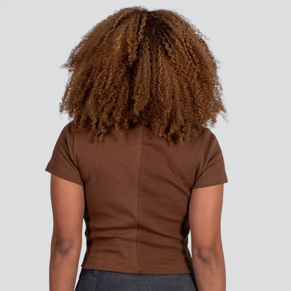 Blusa Feminina Manga Curta Ribana .91740