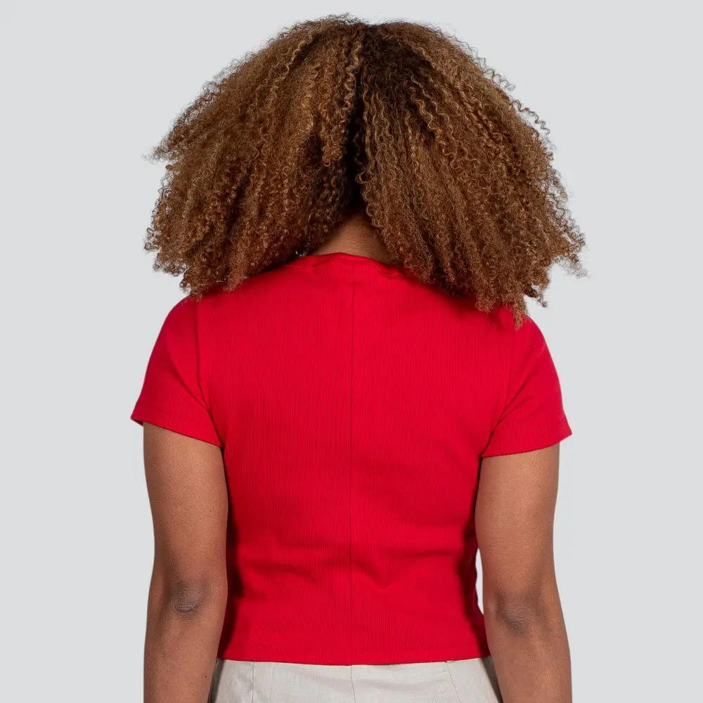 Blusa Feminina Manga Curta Ribana .91740