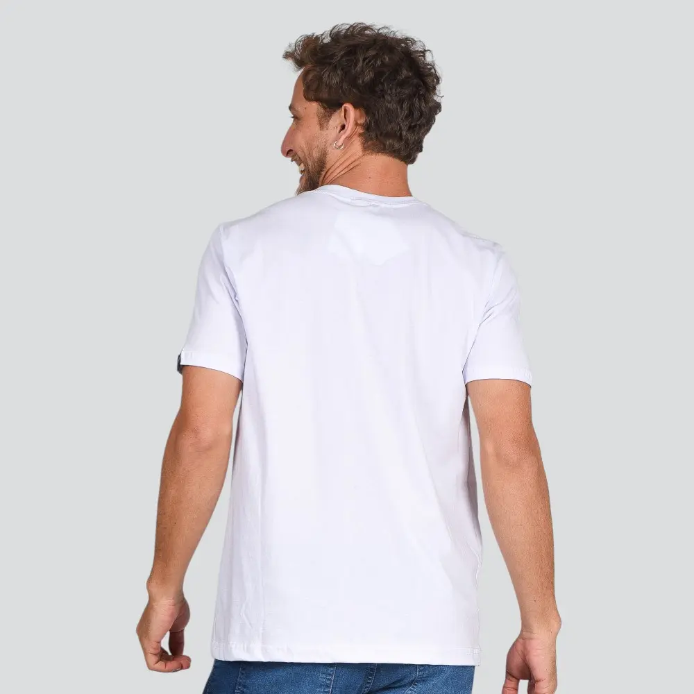 Camiseta Masculina Basica Algodão