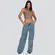 Calça Feminina Wide Leg Jeans