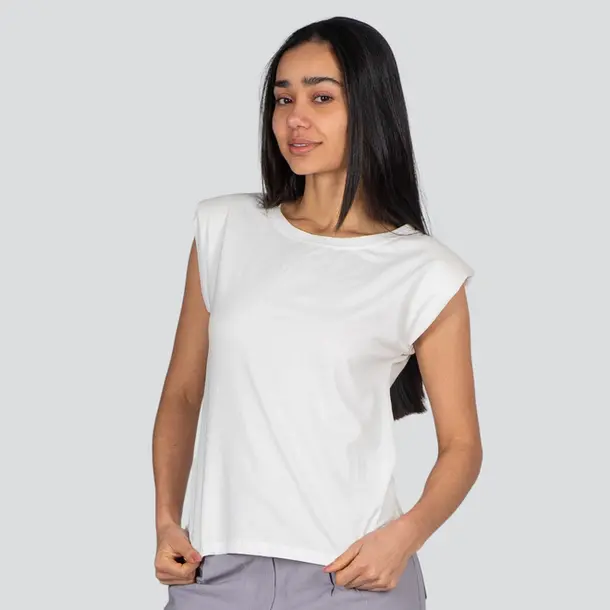 Blusa Feminina Muscle Tee .FW2827 Branco