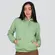 Blusão Feminino Moletom Com Capuz Liso .1001614