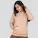 Blusão Feminino Moletom Com Capuz Liso .1001614