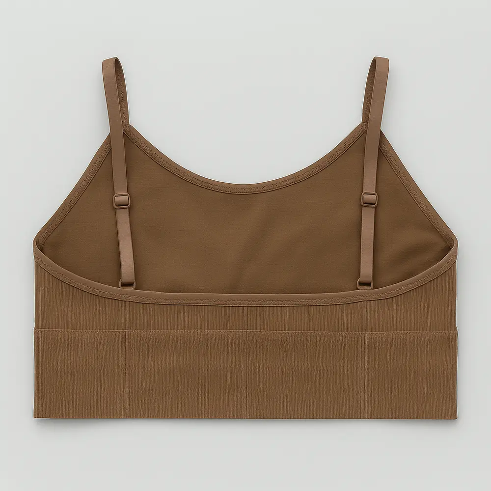 Top Feminino Com Alça Fina Regulável Poliamida Com Bojo .9009142