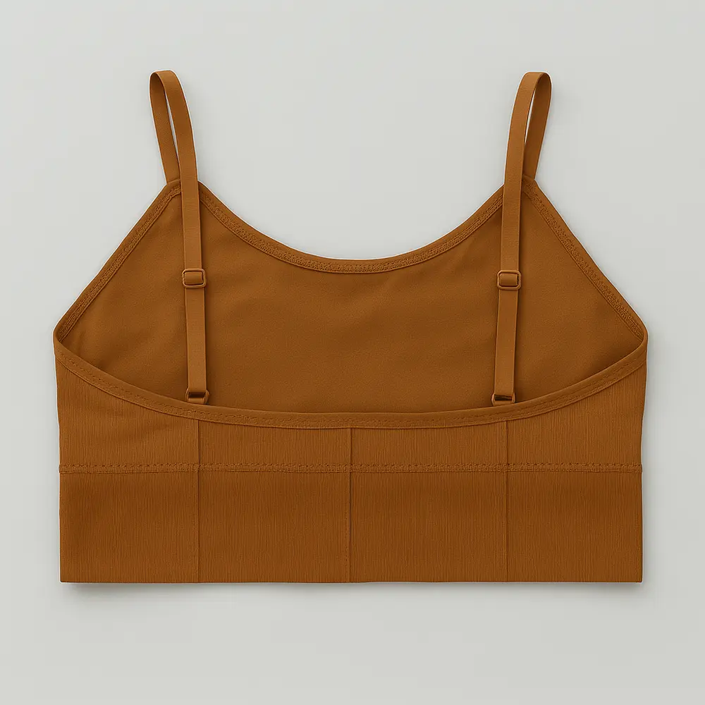 Top Feminino Com Alça Fina Regulável Poliamida Com Bojo .9009142