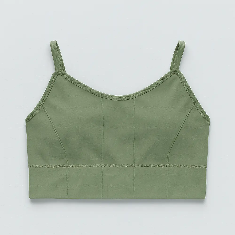 Top Feminino Com Alça Fina Regulável Poliamida Com Bojo .9009142