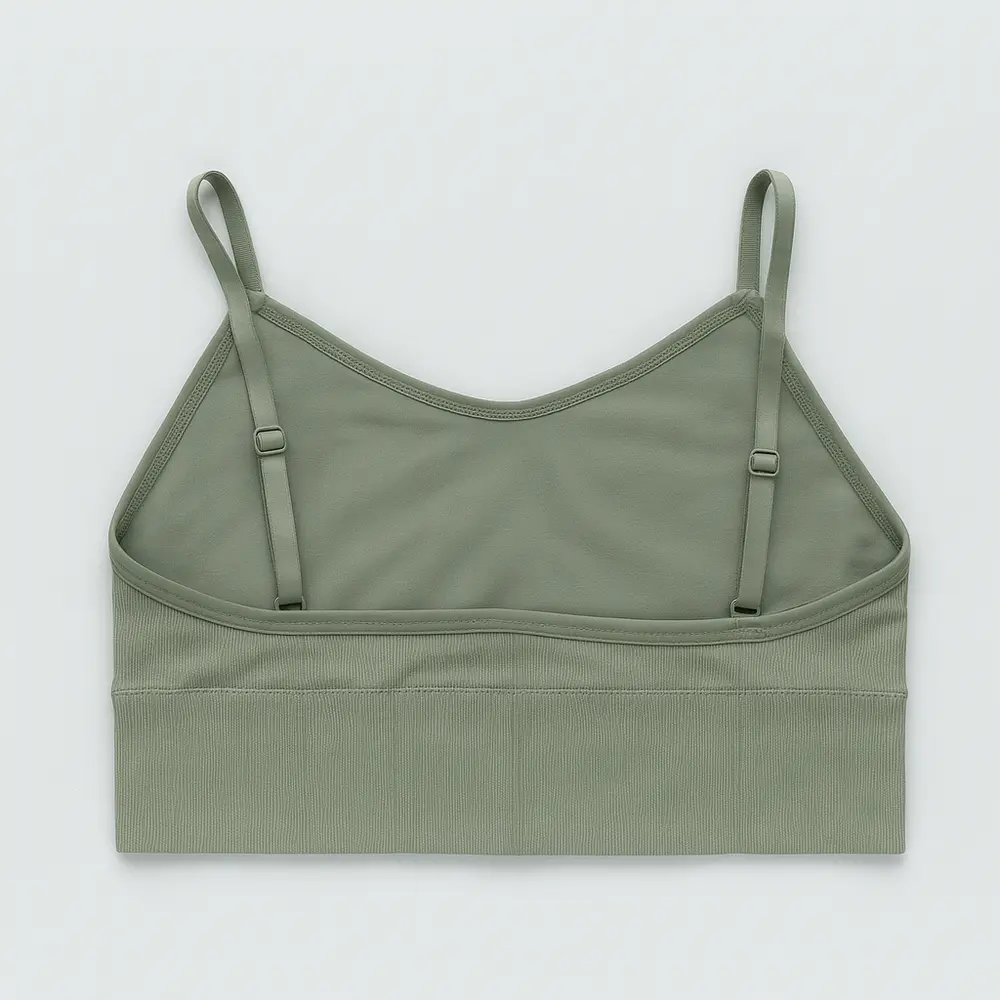 Top Feminino Com Alça Fina Regulável Poliamida Com Bojo .9009142