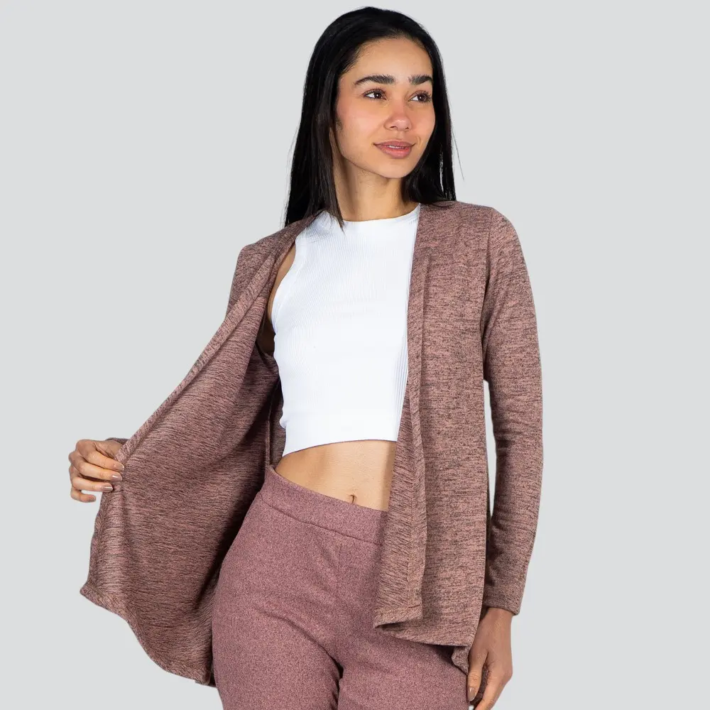 Cardigan Feminino M/L Lãzinha .7813L