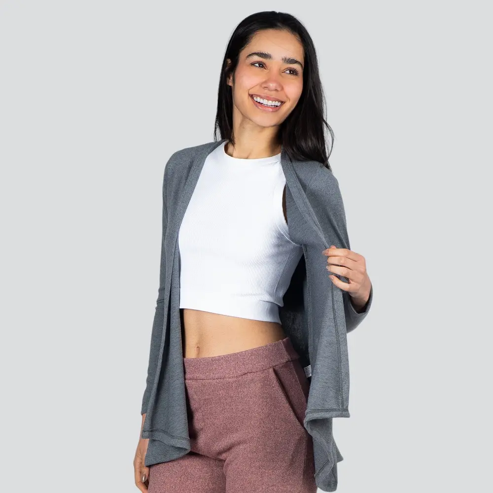Cardigan Feminino M/L Lãzinha .7813L