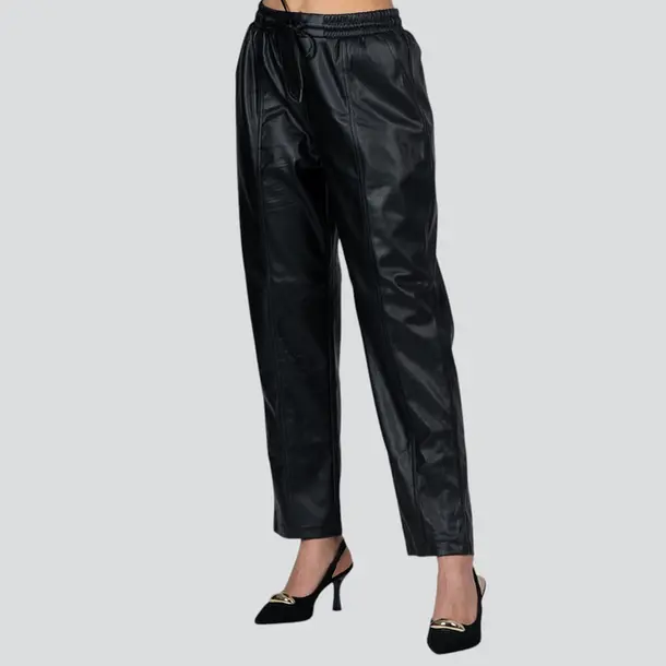 Calça Feminina Reta Com Elástico No Cos P.U. .240466