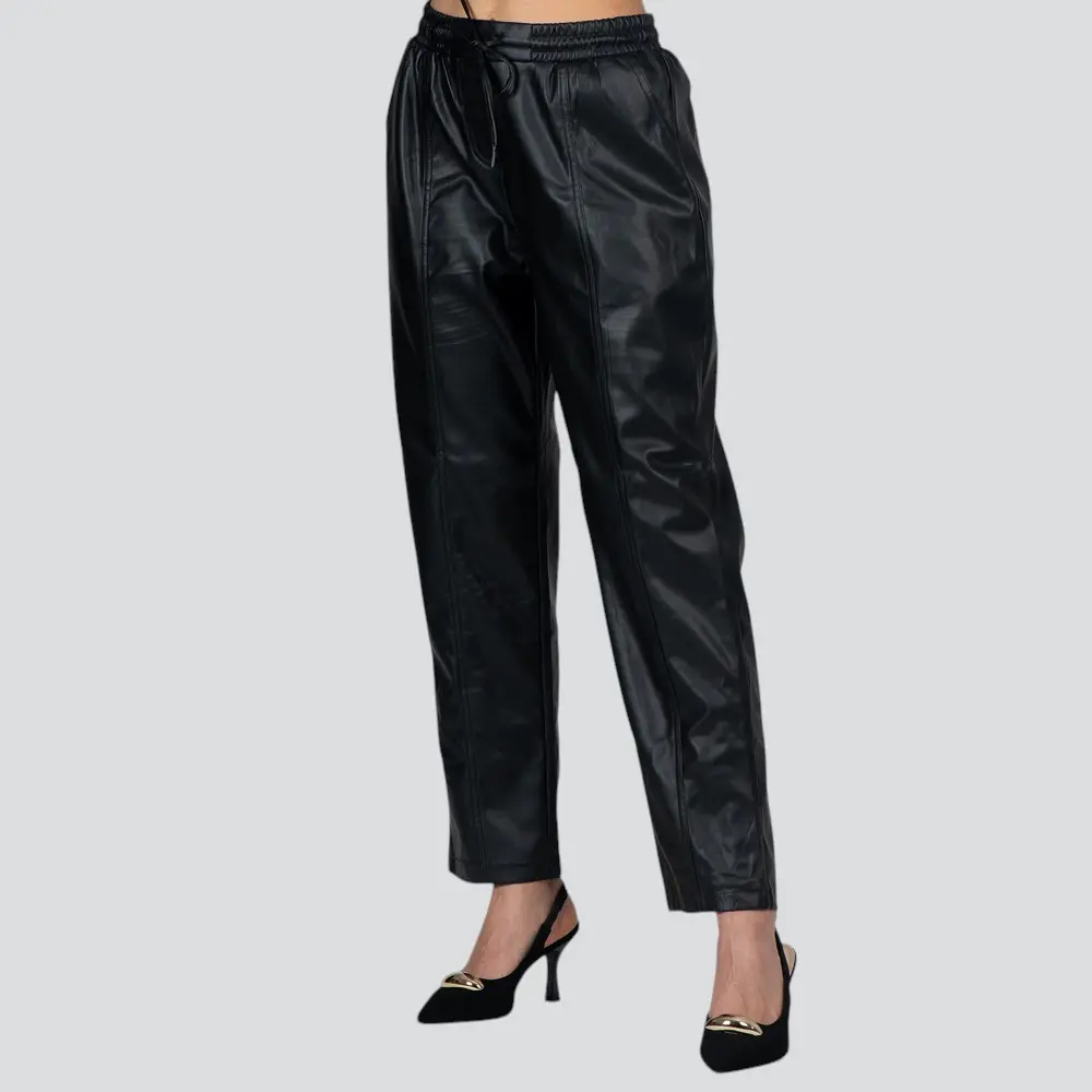 Calça Feminina Reta Com Elástico No Cos P.U. .240466