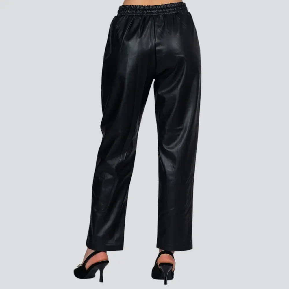Calça Feminina Reta Com Elástico No Cos P.U. .240466