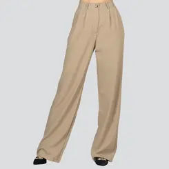 Calça Feminina Alfaiataria Pantalona .HQ115