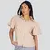 Camisa Feminina Manga Curta Bufante .SF-17