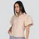 Camisa Feminina Manga Curta Bufante .SF-17