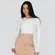 Blusa Feminina Manga Longa Tricô Modal Com Aplicação De Perolas .ZY22-2