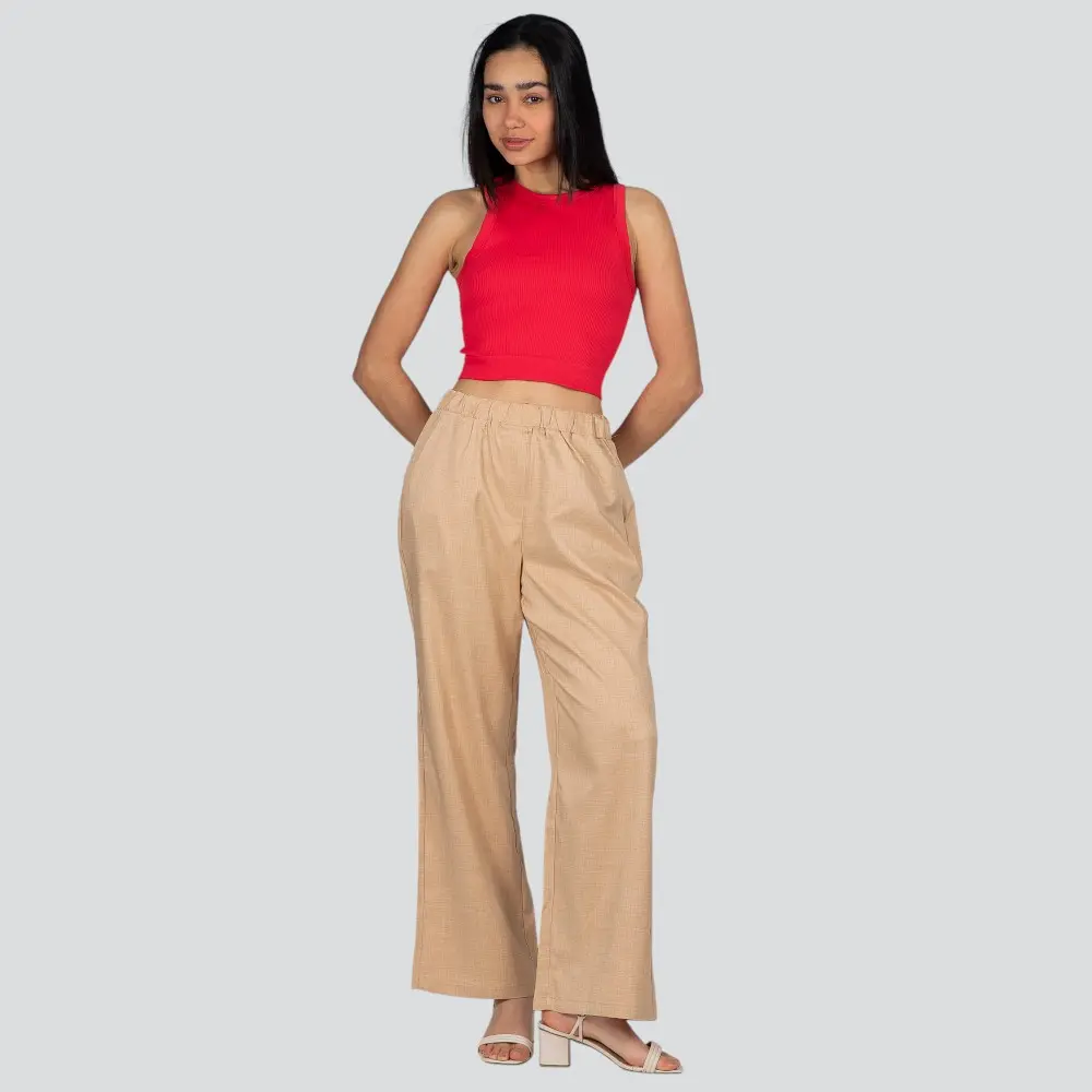 Regata Feminina Alça Média Canelada Poliamida Lisa .LA-081