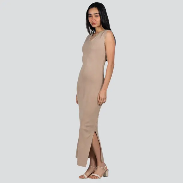 Vestido Feminino Longuete Tricô Modal .S1125