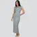 Vestido Feminino Longuete Tricô Modal .S1125