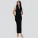 Vestido Feminino Longuete Tricô Modal .S1125