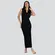 Vestido Feminino Longuete Tricô Modal .S1125