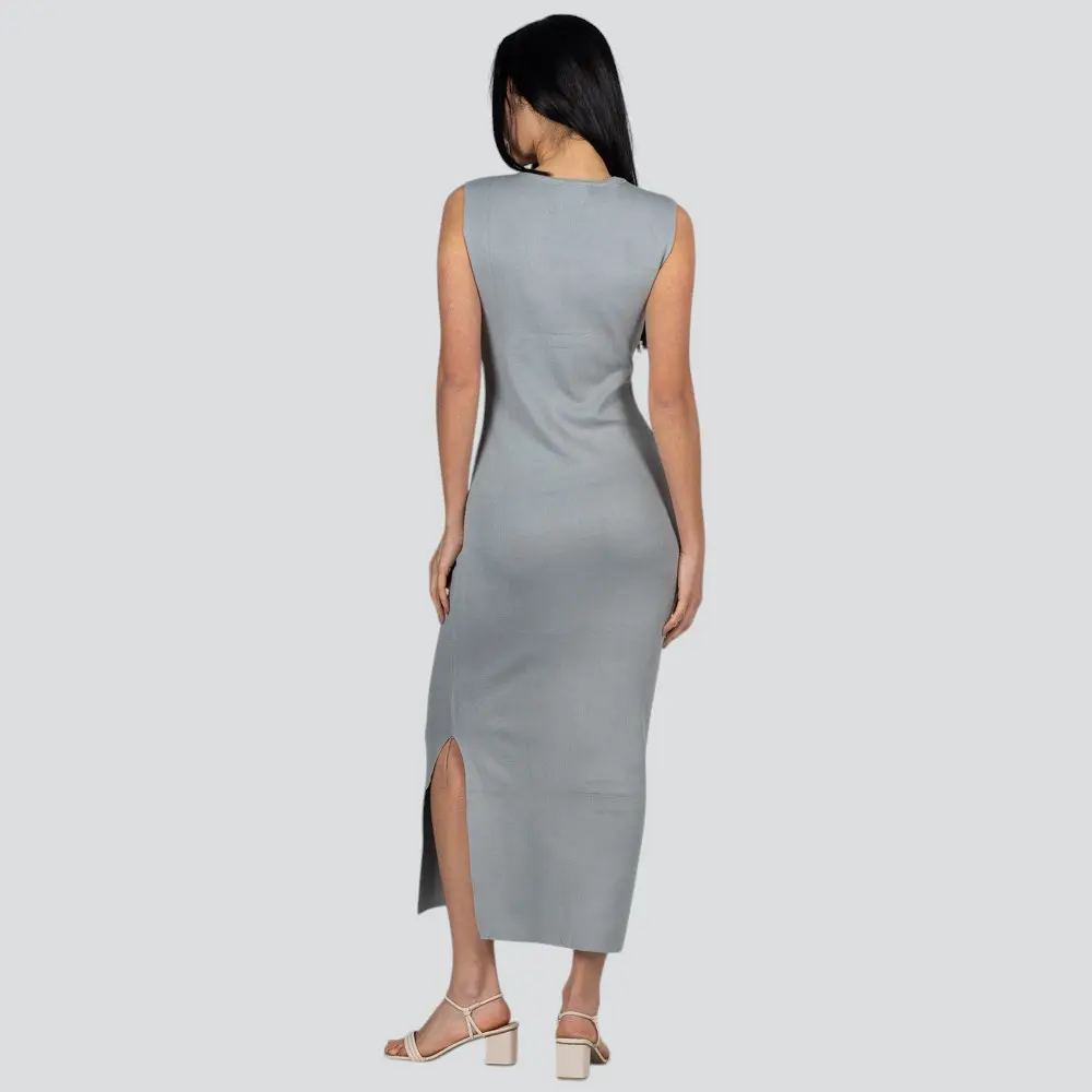 Vestido Feminino Longuete Tricô Modal .S1125