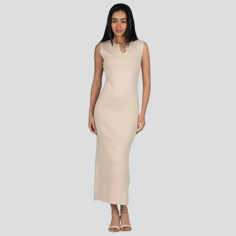 Vestido Feminino Longuete Tricô Modal .S1125