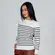 Blusa Feminina M/L Tricô Modal Listrado .1001693