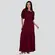 Vestido Feminino Longo Com Elástico MG 7/8 Ombro A Ombro Viscose .508-2