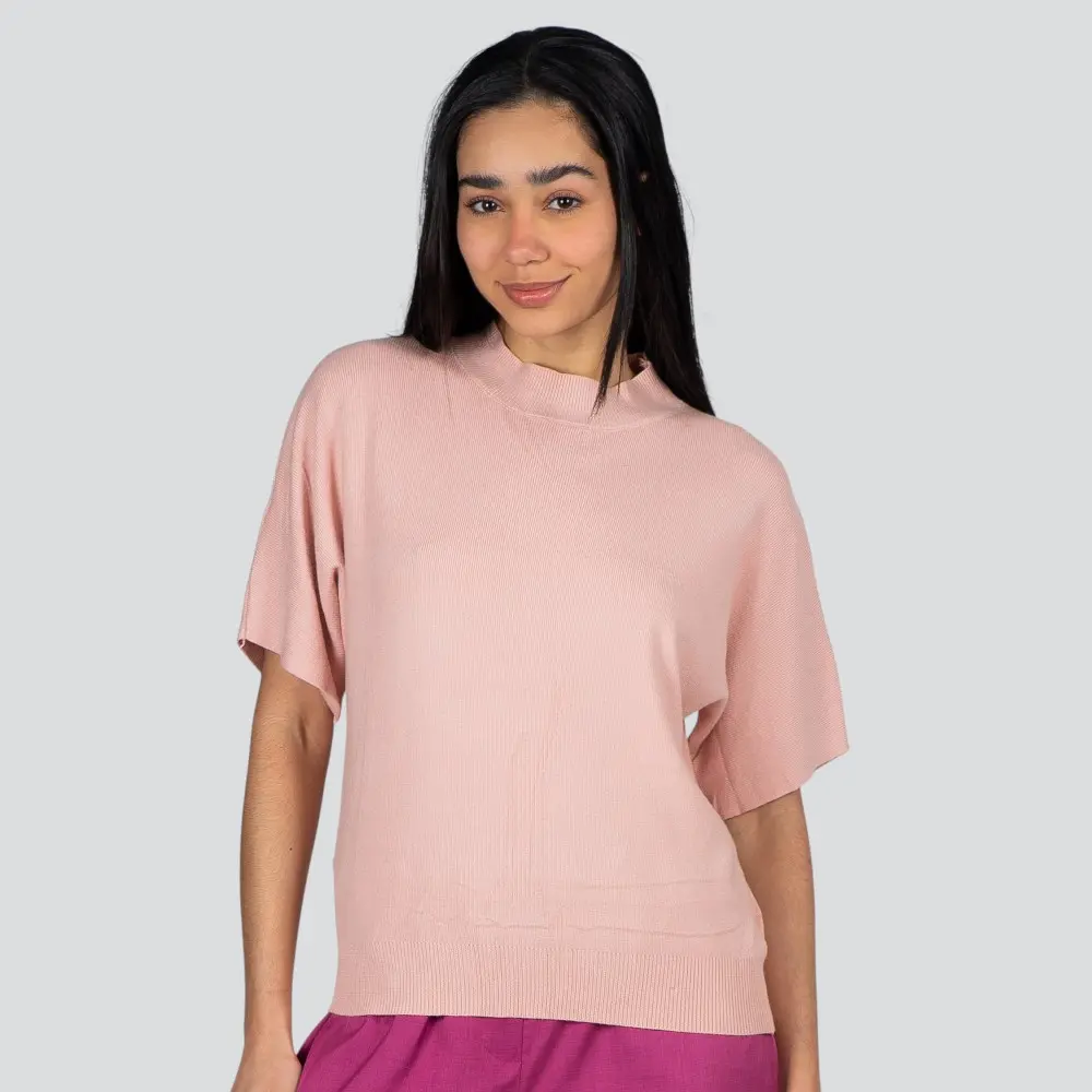 Blusa Feminina M/C Ampla .L817