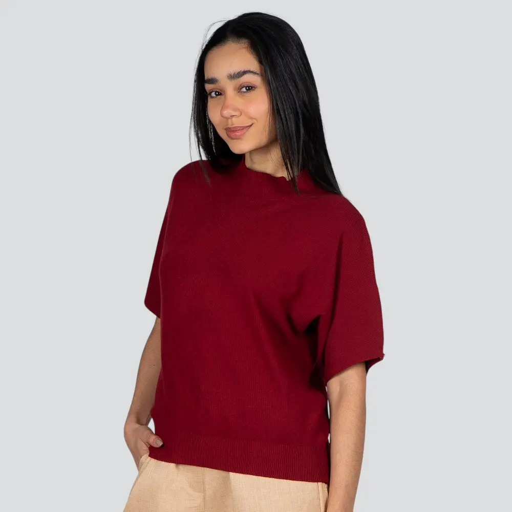 Blusa Feminina M/C Ampla .L817