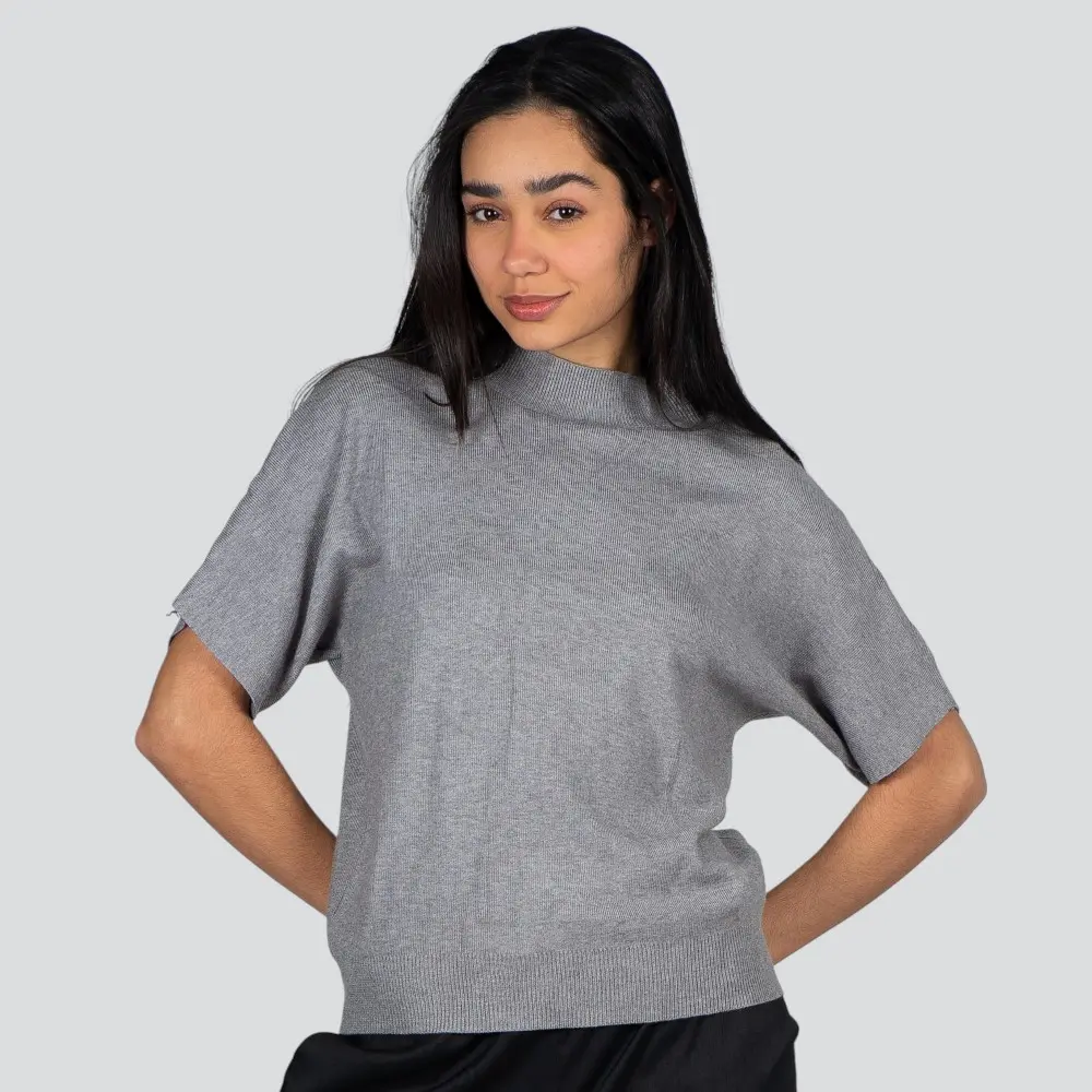 Blusa Feminina M/C Ampla .L817