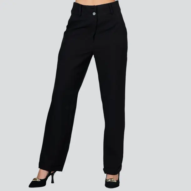 Calça Feminina Reta Alfaiataria .HQ-1657