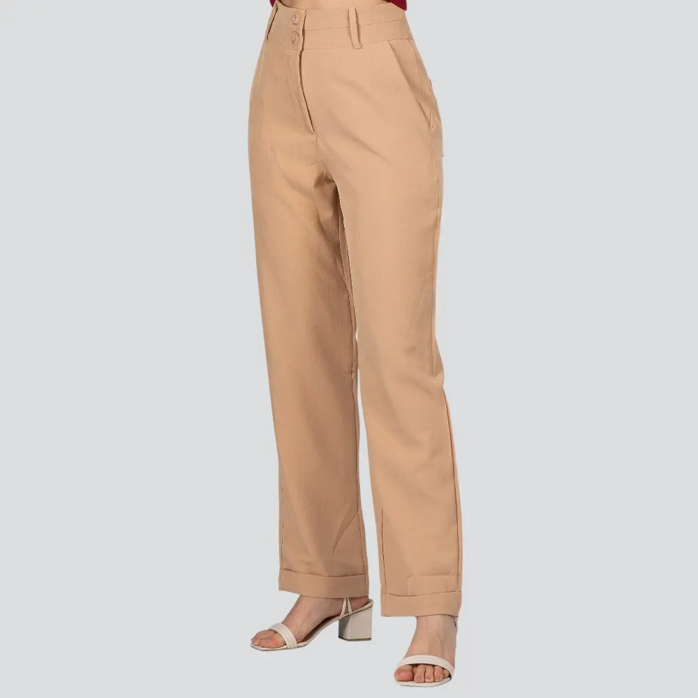 Calça Feminina Reta Alfaiataria .HQ-1657