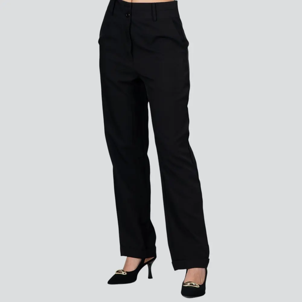 Calça Feminina Reta Alfaiataria .HQ-1657