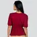 Blusa Feminina M/C Peplum Com Amarração Viscose Sarjada .1004909