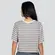 Blusa Feminina Manga Curta Listrada .15-328