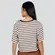 Blusa Feminina Manga Curta Listrada .15-328