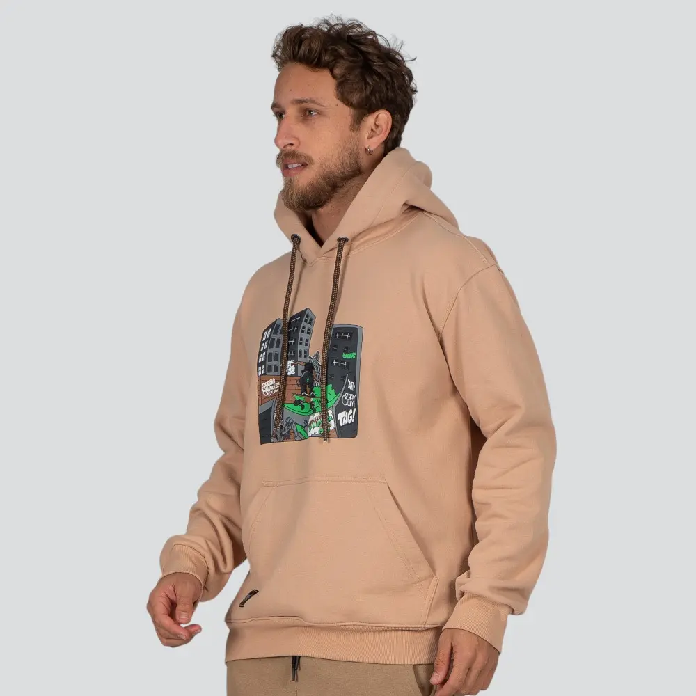 Blusão Masculino Moletom Com Capuz Estampa Costa .15126