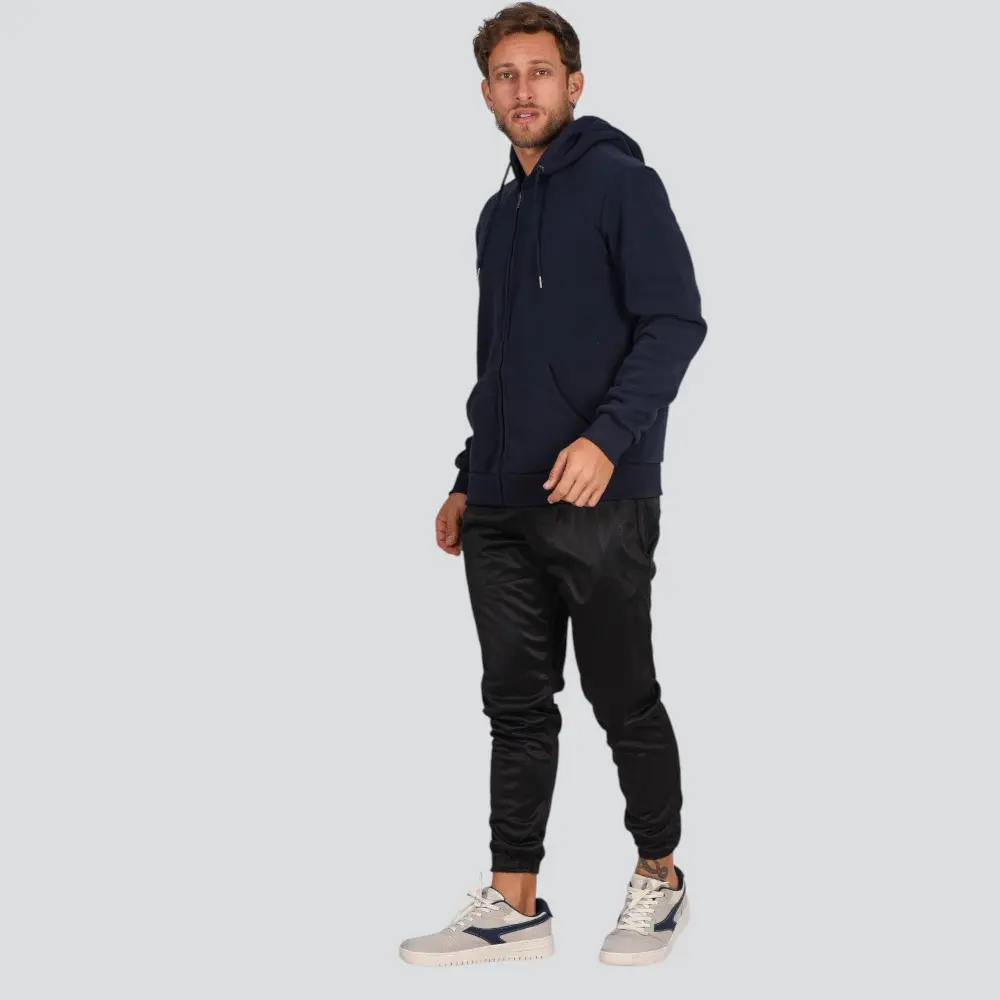 Jaqueta Masculina Moletom Com Capuz .MMBZ-500