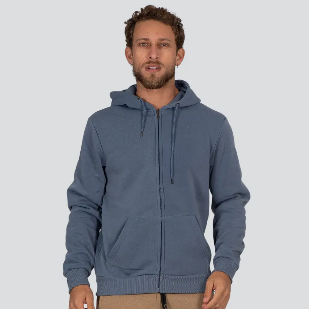 Jaqueta Masculina Moletom Com Capuz .MMBZ-500