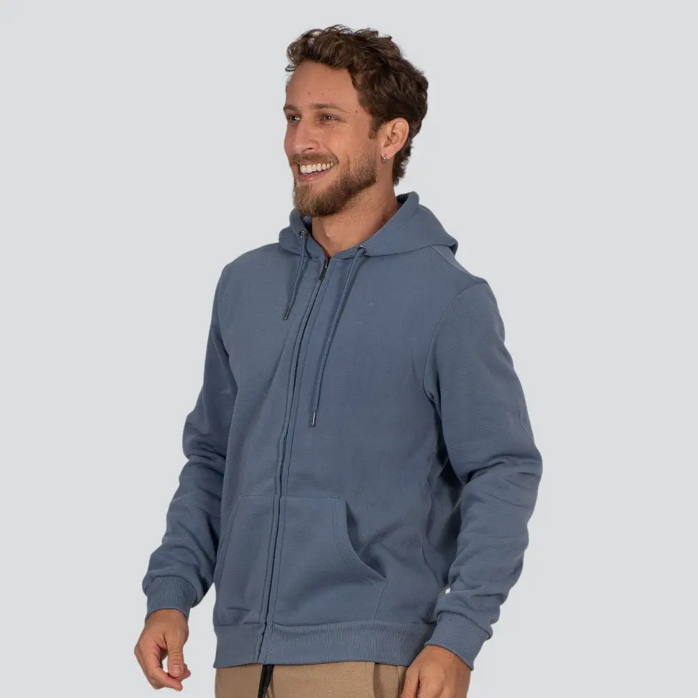 Jaqueta Masculina Moletom Com Capuz .MMBZ-500