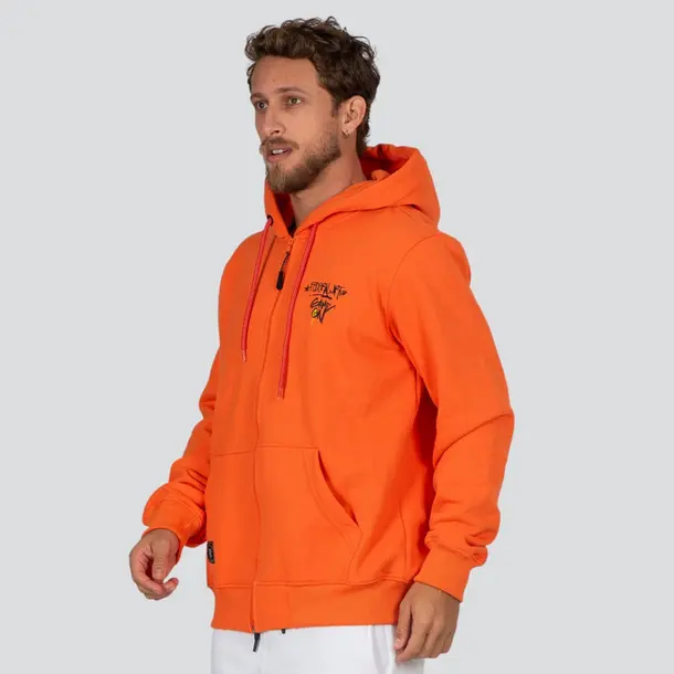 Jaqueta Masculina Moletom Com Capuz Estampa Costas .15143