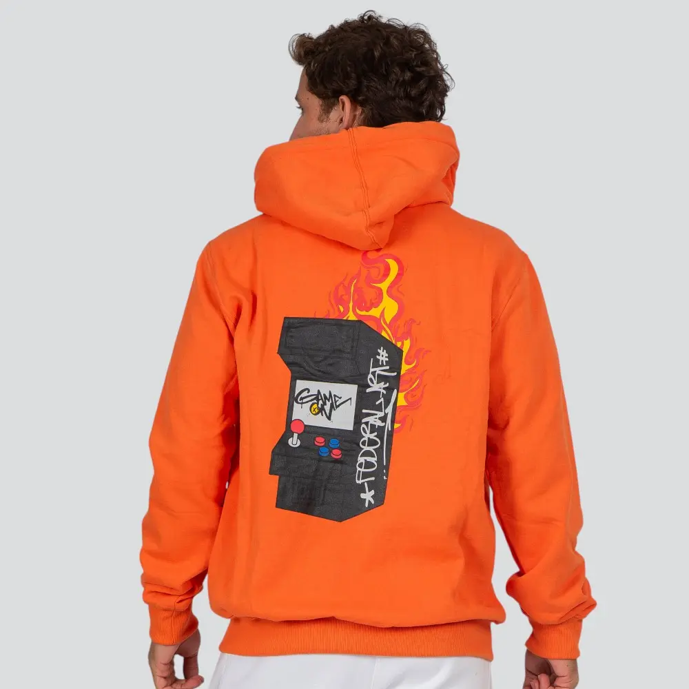 Jaqueta Masculina Moletom Com Capuz Estampa Costas .15143