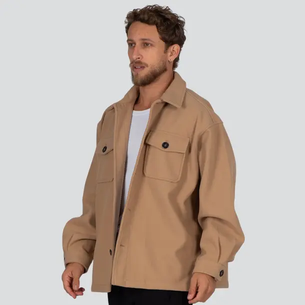 Jaqueta Masculina Com Bolsos Frontais .510093