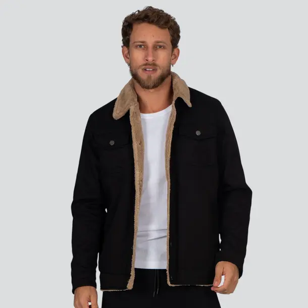 Jaqueta Masculina Sarja Peluciado .2002775