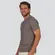 Camiseta Masculina Manga Curta Gola Padre Malha Texturizada .30594C