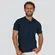 Camiseta Masculina Manga Curta Gola Padre Malha Texturizada .30594C