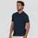 Camiseta Masculina Manga Curta Gola Padre Malha Texturizada .30594C